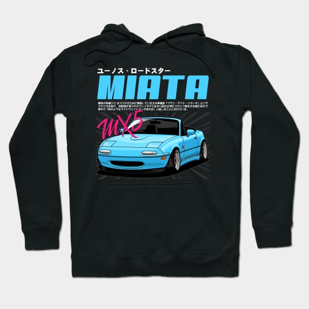 Mazda Miata MX5 NA Hoodie by idrdesign